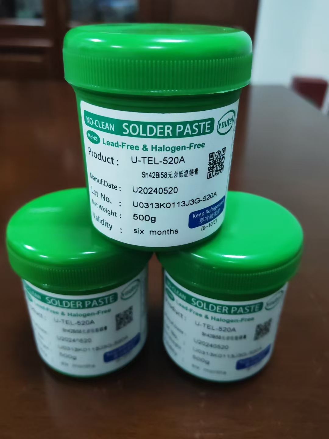 锡膏里的浪漫：优特尔520锡膏与工业时代的柔情告白(图1)